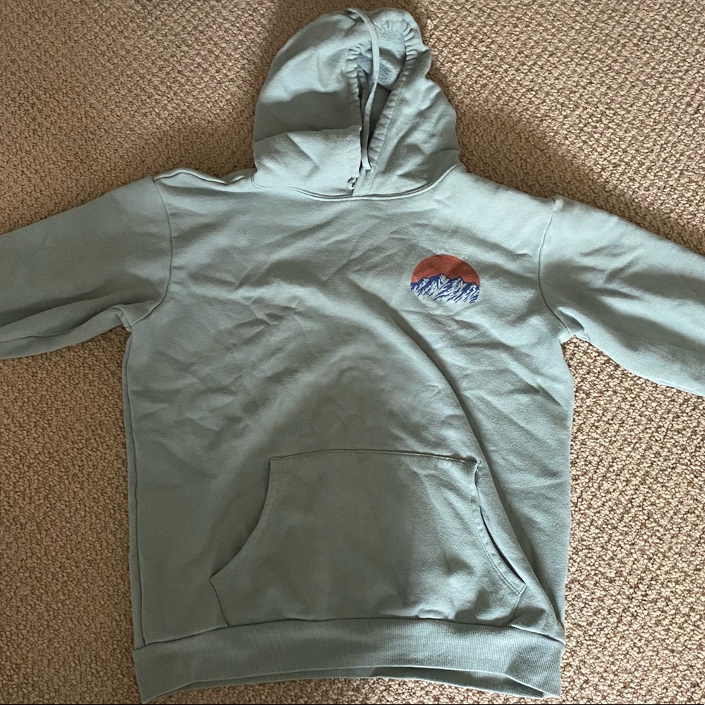 Light Green Hoodie from Nordstrom